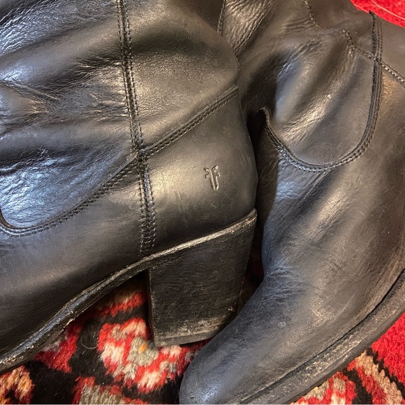 Frye Jackie button Western pull on boots - Picture 4 of 5